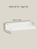Estante De Baño Para Gel De Ducha Y Cosméticos Soporte De Almacenamiento Multifuncional Montado En La Pared Material PET+PE - details 5