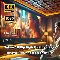 Proyector Portátil 4K HD 1080P Dual Wifi6 Con Sistema Android Para Cine Hogar Exteriores Oficina Proyector LED De Alta Resolución - details 8