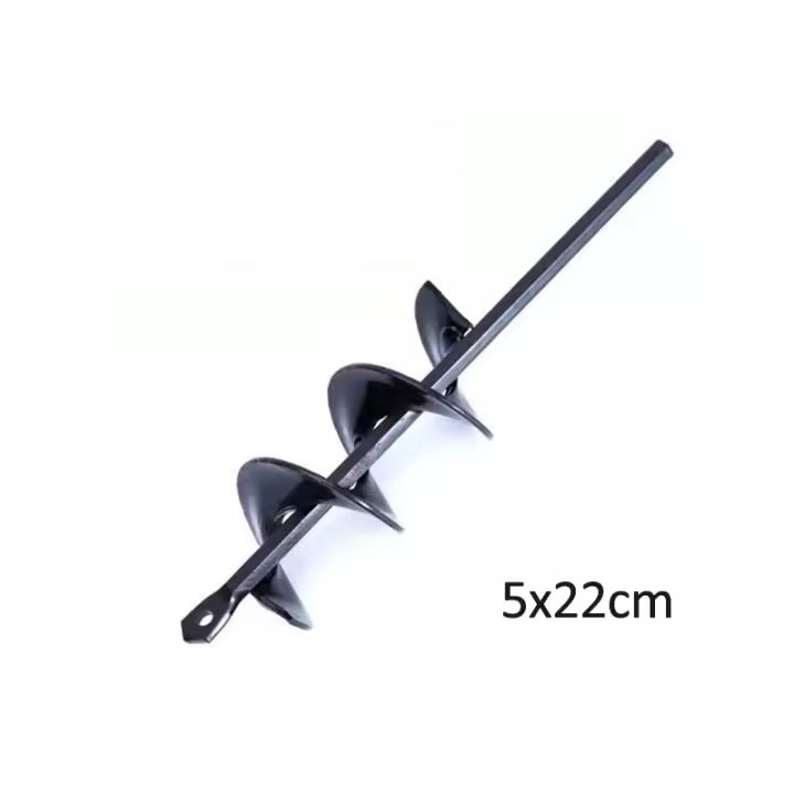 Auger De Plantador Espiral Broca Herramienta De Jardín Para Plantar Flores Y Hierbas Cortador De Agujeros Accesorios De Jardinería - 1