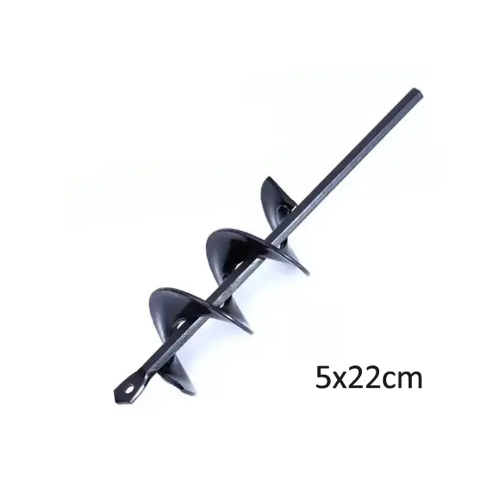 Auger De Plantador Espiral Broca Herramienta De Jardín Para Plantar Flores Y Hierbas Cortador De Agujeros Accesorios De Jardinería - 1