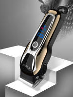 Cortador De Pelo Profesional Kemei KM-1990 Recargable Para Hombres Trimmer De Barba Corte Eléctrico Con Pantalla LCD Cuchilla De Acero Inoxidable Sin Cable - details 8