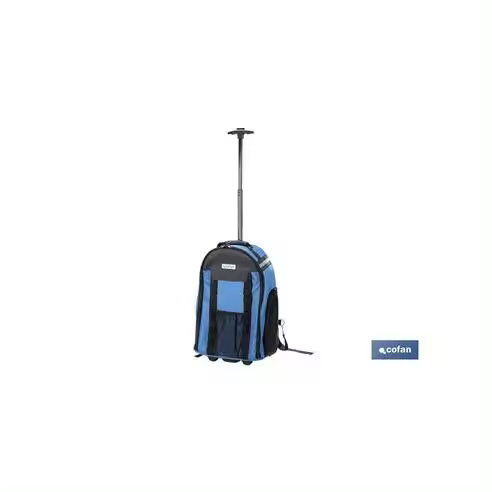 Cofan Mochila Portaherramientas con Ruedas 35 X 20 X 55 Cm - 1