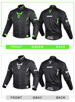 Chaqueta De Motocicleta Para Hombre Y Mujer Transpirable Y Anti-caída Con 5 Protecciones De Esponja Moto Cross Verano Talla M-3XL Colores Rojo/Gris - details 4