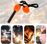 1 unids Fire Starter Kit pedernal y acero de supervivencia al aire libre herramienta de supervivencia de emergencia para viajar camping senderismo - details 2