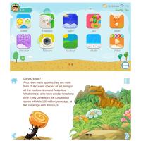 Tablet niños  Tableta PC para niños con pantalla de 7 pulgadas, 8 GBde ROM, resolución de 1024 x 600, Wifi, máquina de aprendizaje para educación temprana, regalo para bebés (con funda protectora gratis) - details 6