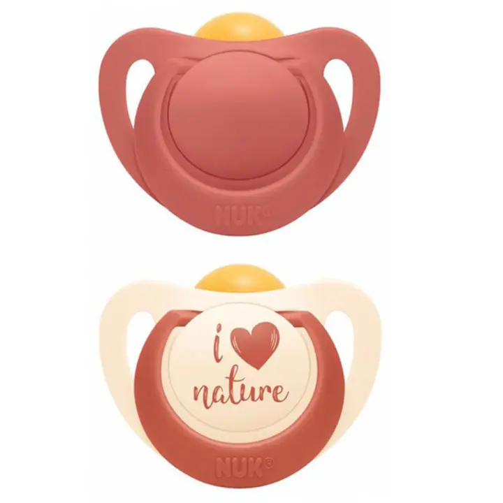 Nuk Chupete Nature Silicona 0 - 6 Meses 2 Unidades - 1
