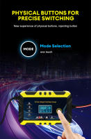 Cargador De Batería De Coche 12V 6A Inteligente Con Pulso Y Pantalla LCD Reparación De Baterías Para Coche Y Motocicleta - details 1