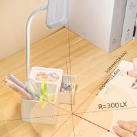 Lámpara De Mesa LED Con Protección Ocular Para Lectura Luz Nocturna Con Portarreglases Y Cajón Soporte Para Lámpara De Mesa - details 3