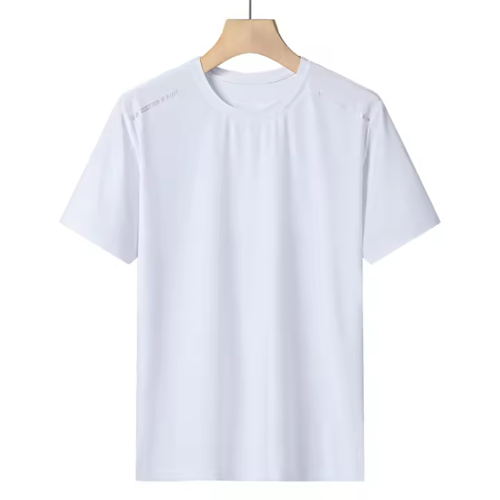 Camiseta De Correr Para Mujer Con Reflejos Alta Elasticidad Transpirable Secado Rápido Poliéster Top Deportivo Para Verano Camiseta Corta Activa - 1
