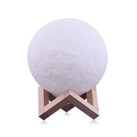 Soporte De Bola De Cristal Con Base De Luna Para Decoración De Escritorio Madera Elegante Adorno De Hogar Regalo Con Propiedades Fotográficas - details 8
