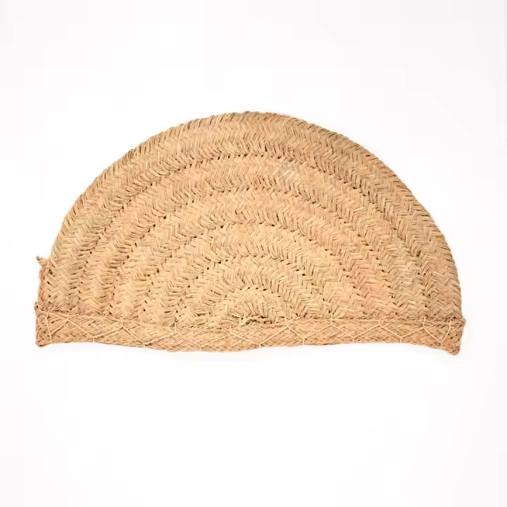 FELPUDO SEMICIRCULAR ESPARTO MARSELLA 100X50 CM D&L - 1