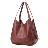 Bolso De Mano Grande De Cuero Genuino Vintage Bolso De Hombro Para Mujer Bolso Cruzado Capacidad Grande Bolsos De Mujer - details 0
