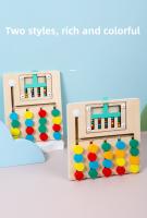 Juegos De Rompecabezas De Madera Para Niños Juguete Educativo Montessori De Aprendizaje Colorido Y Logia Entrenamiento De Pensamiento - details 0