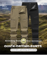 Pantalones De Senderismo Para Mujer LNGXO Estirables 4 Maneras Impermeables Verano Pantalones De Cargo Para Trekkking Escalada Camping Deportes Al Aire Libre Trousers De Montaña - details 2