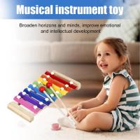 Xilofón Educativo De 8 Escalas Para Niños Instrumento De Percusión Profesional De Madera Para Principiantes Y Bandas Regalo De Cumpleaños - details 1