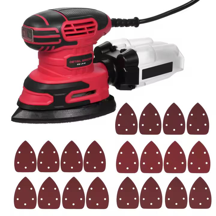 Sándwich Eléctrico Compacto Con Recogedor De Polvo 220W 1.6Amp Con 20PCS De Papel De Sándwich Y Caja De Polvo Transparente Para DIY En El Hogar - 1