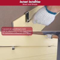 Herramienta De Instalación De Láminas De Acero 2pc Para Tablas De Lámina De 5/16 Pulgadas Herramientas Esenciales De Láminas De Acero De Alta Resistencia 1-1/4-In - details 1