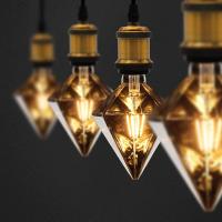Bomba LED Decorativa Pirámide Edison Vintage 4W 350 Lúmenos - details 1