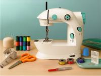 Jocca Máquina de Coser Portátil con Kit de Costura 48 Accesorios | Doble Puntada | Ligera y Versátil | Reacondicionado - details 0