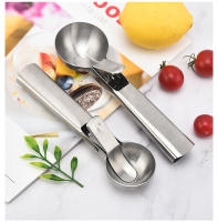 Cuchara De Helado De Acero Inoxidable Herramienta Para Servir Helado Comercial Y Doméstico Forma De Cuchara Para Melón Y Leche Caliente - details 7