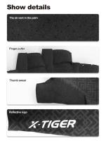 Guantes De Ciclismo X-TIGER Antideslizantes Absorción De Choque MTB Para Hombre Y Mujer Guantes De Bicicleta Para Correr Fitness Montar En Moto - details 22