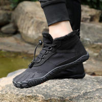 Botas De Invierno Para Hombres Y Mujeres Zapatos Casuales De Nieve Botas De Pies Calientes Para Exteriores Trabajo Zapatillas De Neopreno Cremallera Ajuste Tamaño 36-47 - details 26