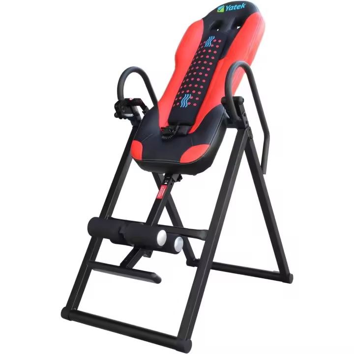 Tabla de inversión plegable Yatek Deluxe, soporta hasta 150kg con masajeador, robusta y posibilidad de inversión total - 1