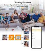 Interruptor Inteligente De Luz Girier Tuya ZigBee 3.0 Sin Cable Neutro Requiere Trabaja Con Alexa Google Home Soporte 2 Modos De Control - details 10