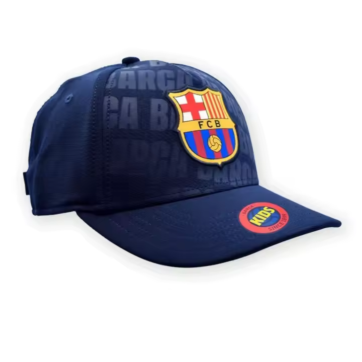 FC Barcelona Gorra Soccer Barça - Licencia Oficial - Talla Niño Ajustable - 1