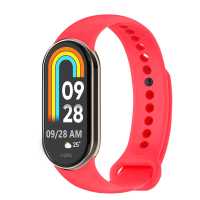 Ociodual Correa de Recambio Compatible con Xiaomi Mi Band 9 y Mi Band 8, de color Rosa, Repuesto de Silicona Suave Flexible Sport Goma Transpirable - details 1