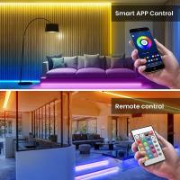 Tira De LED SMD5050 1M/2M/3M USB Para TV Y Escritorio Luz De Fondo Cambio De Color Decoración De Dormitorio Lámpara LED Bluetooth DIY Iluminación - details 2