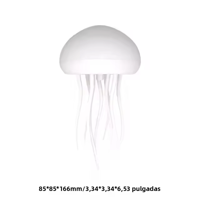 Lámpara Nocturna De Jalea Verde RGB Con Control De Voz Y Carga Por Tipo-C Luz De Noche LED En Forma De Animal Para El Hogar - 1
