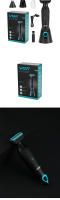 Afeitadora Eléctrica Retro VGR Para Hombres Multifuncional 2 En 1 Afeitadora Y Limpieza Nariz Y Cabello IPX4 Recargable Universal 100-240V - details 2