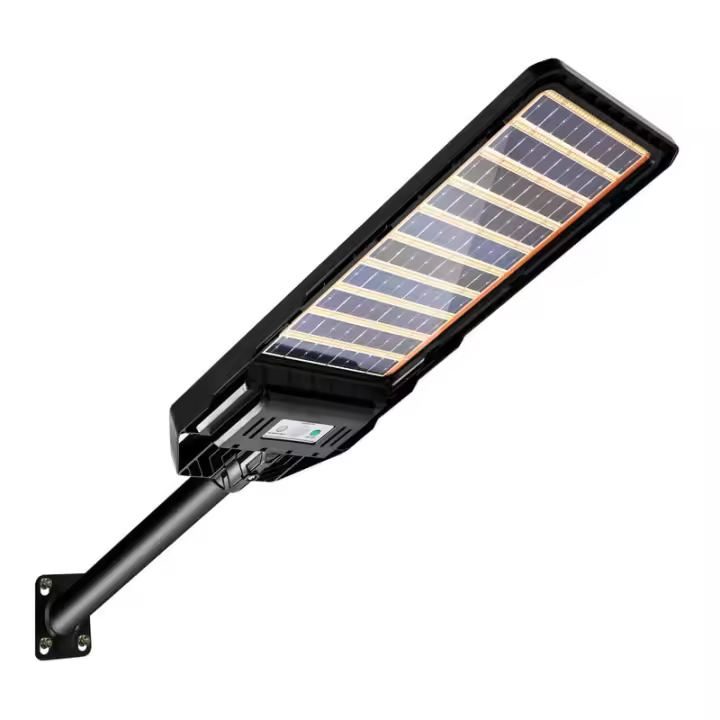 Farola solar led 300W de alto rendimiento ip68  Foco con sensor de movimiento y crepuscular | Suministros Castro - 1