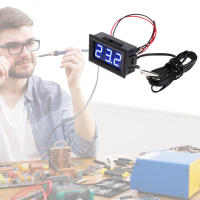 Termómetro Digital LED 0.56 Pulgadas Con Sensor Medidor De Temperatura DC 5-12V Panel De Prueba Con Probing Instrumento De Medición - details 0
