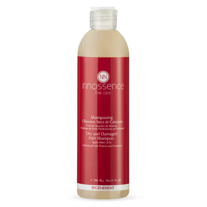 Innossence Champú Cabello Seco y Dañados - Células Madre de Manzana, Proteinas de Seda Hidroalizada y Pantenol - 300 ml - 1