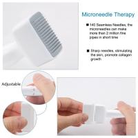 2/4PCS Estampador De Agujas De Cabello Para El Crecimiento Del Vello Facial Y Corporal Micro Derma Stamp Ajustable Para El Cuidado Del Cabello Y La Piel En Casa - details 1