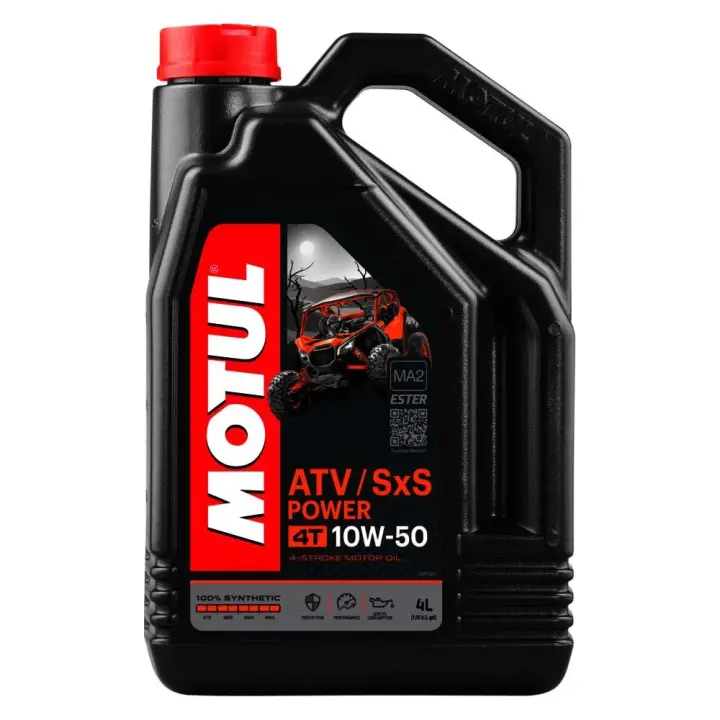 Motul Aceite De Motor Atv Sxs Power 4t 10w50 4l - 1