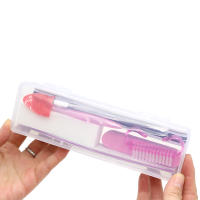 Caja De Almacenamiento Para Arte De Uñas Rectangular De Plástico Con Espátulas Brochas Y Archivos De Dibujos Caso Para Herramientas De Arte De Uñas - details 8