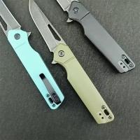Cuchillo De Doble Filo Con Ayuda De Infusión 239 3.25" De Acero Inoxidable 8Cr13Mov Tanto Negro Con Manillas De Fibra De Nylon Táctico - details 4