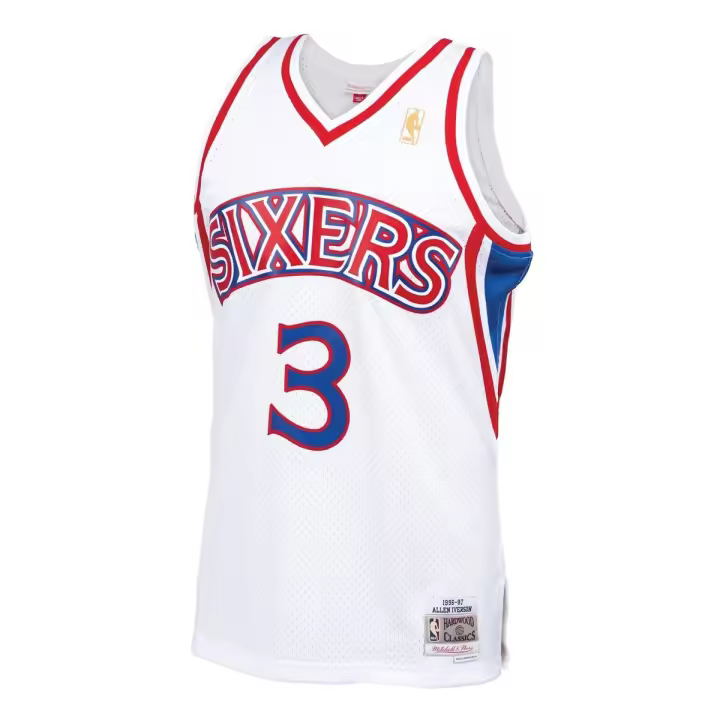 Camiseta Mitchell & Ness Nba Swingman Home Jersey 76Ers Allen Iverson - 1