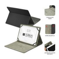 Funda Subblim Clever Stand para Tablets de 9"-10.1"/ Negra, Ligera con acabado en tacto Cloth - details 1