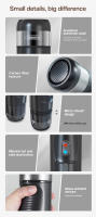 HiBREW H4A Máquina de Café Portátil para Coche de 80W con Caja de Regalo, Extracción a 15 Bar DC 12V, Cafetera de Cápsulas 3-en-1 Caliente/Fría - details 12