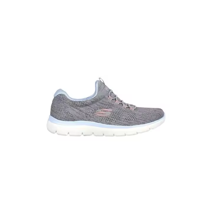 Zapatilla Mujer Skechers Summits Gris - 1