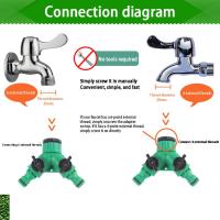 Válvula De Drenaje Y Para Jardín Sistema De Riego Conector De Camión De Agua Adaptador De Grifo Controlador Rápido N7B1 - details 0