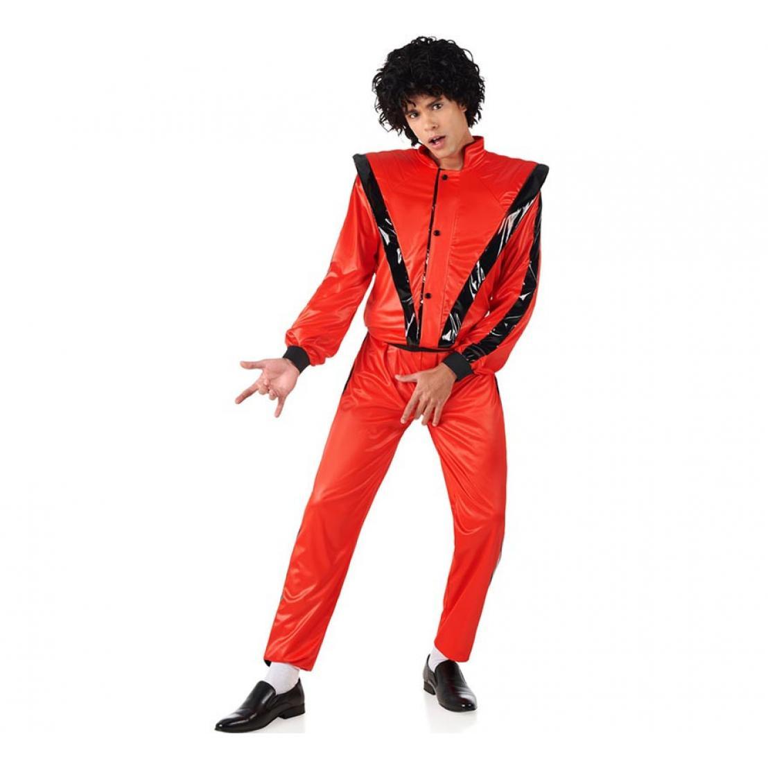 Kimokawaii Disfraz de Michael Jackson Thriller para hombre
