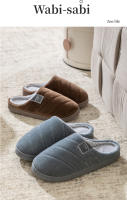 Zapatillas De Casa Para Hombre Antideslizantes Y Calientes Con Pelo Fluffy Suela Resistente Al Desgaste Uso Interior Otoño E Invierno - details 7