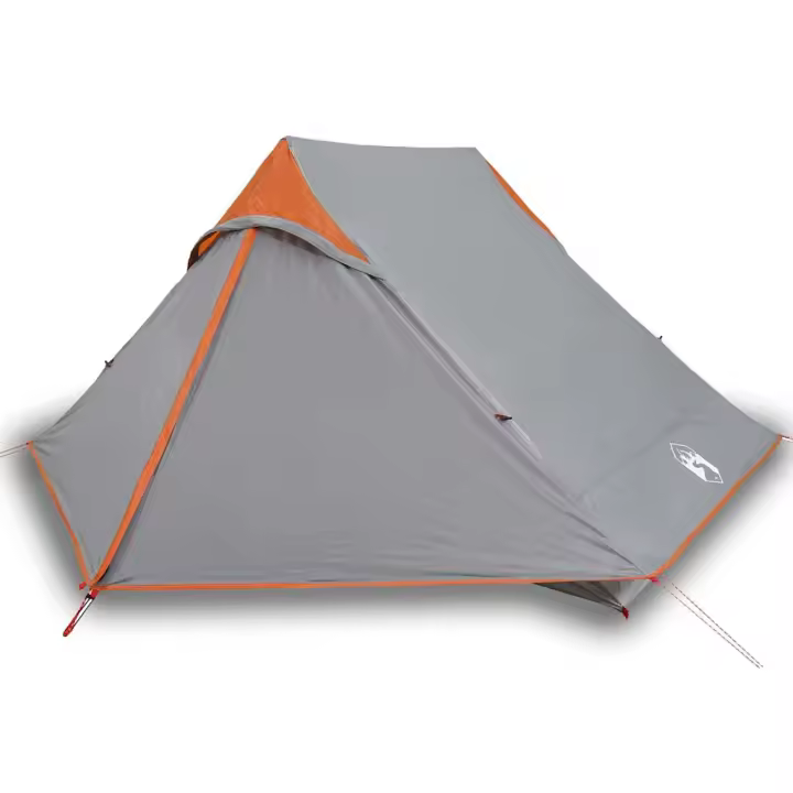 vidaXL Tienda de campaña para 2 personas impermeable gris - 1