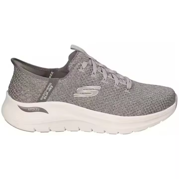 Zapatillas Skechers Arch Fit 2.0 Slip-Ins Taupe Knit Hombre - 1