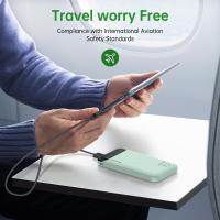 Cargador portátil 10000mAh Delgado USB C Banco de Potencia de entrada y salida con Pantalla LED Batería externa Ligera Compatible para iPhone 14/13/12, iPad, Samsung, etc. (verde) - details 4